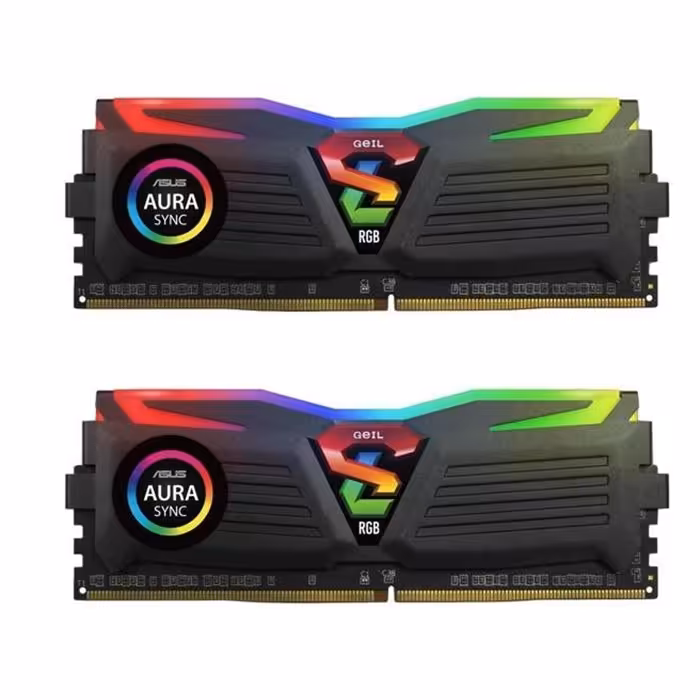 رم کامپیوتر ژل سری Super Luce RGB با حافظه 64 گیگابایت و فرکانس 3200 مگاهرتز