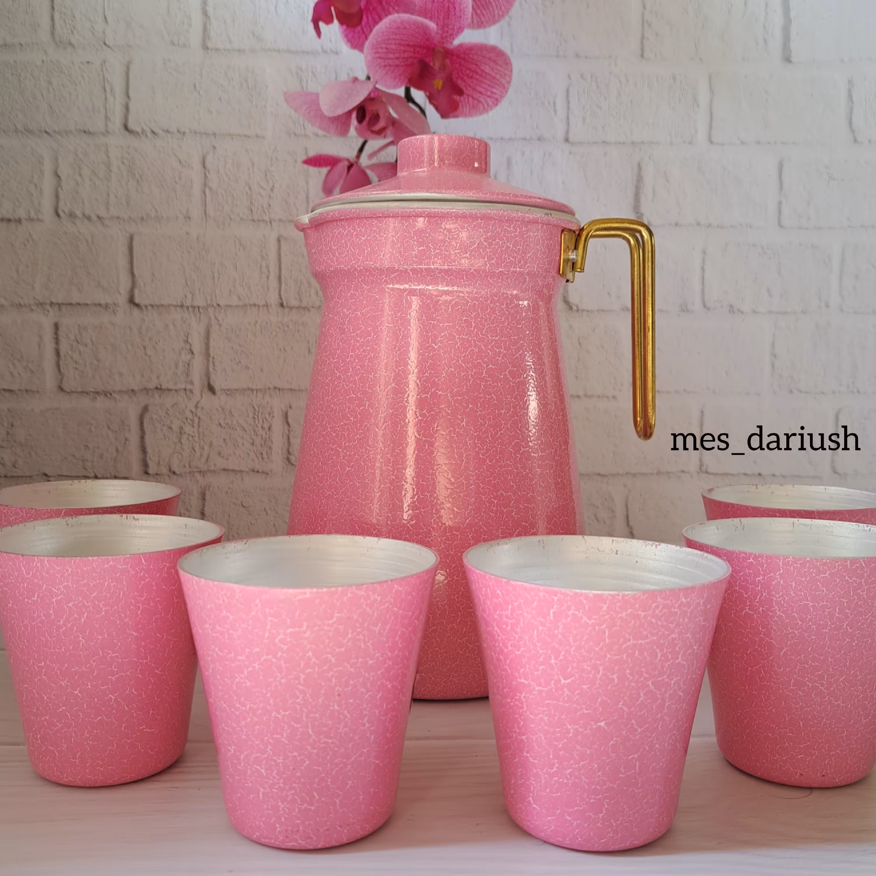 سرویس پارچ و لیوان روحی