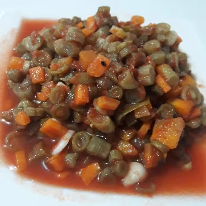 ترشی لوبیا سبز(نفس)