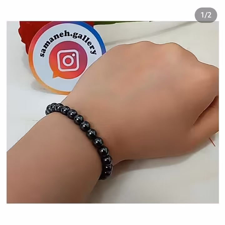 دستبند زنونه و مردونه حدید با کیفیت و رنگ ثابت در دو رنگ دودی و طلایی