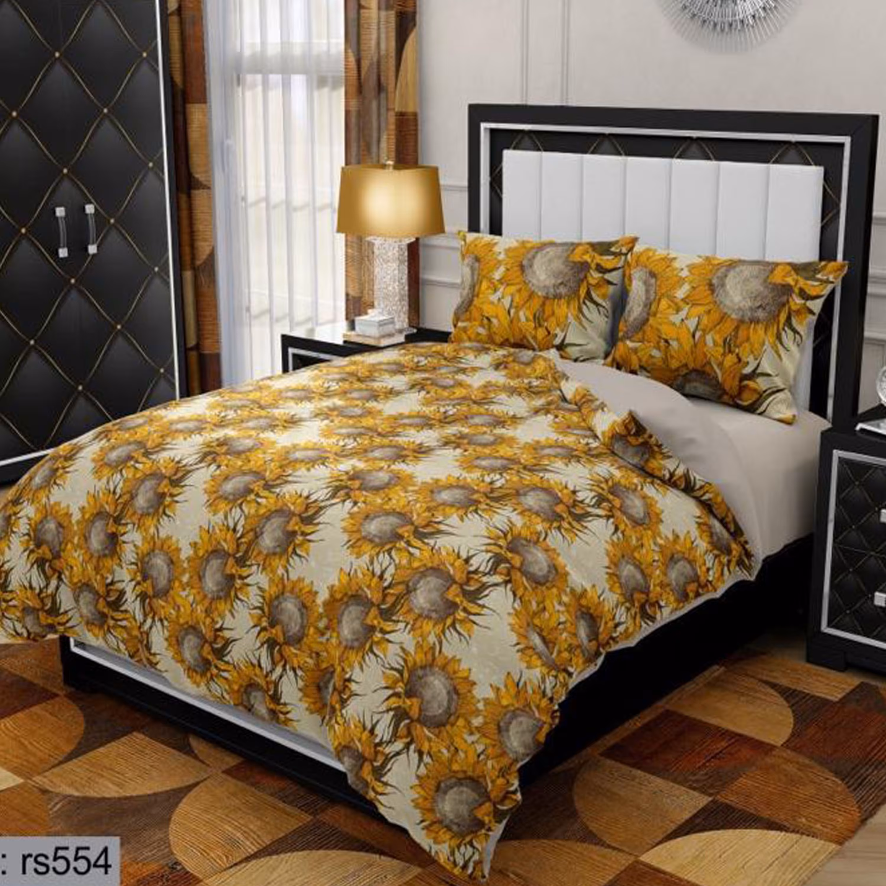 سرویس روتختی 2 نفره تنسل چاپی برندترک لند(Turk Land) rs 554