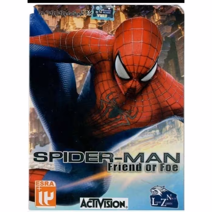 بازی Spider-Man Friend Or Foe مخصوص PS2 