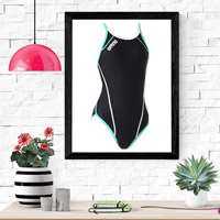مایو استخری زنانه آرنا       Arena Women's Swimsuit Black Blue