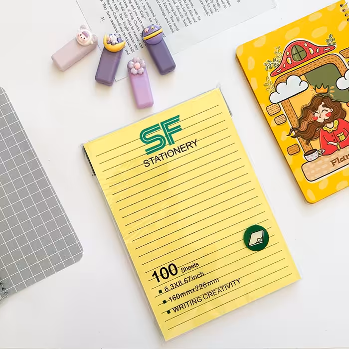 پست ایت 4رنگA5خط دار SF