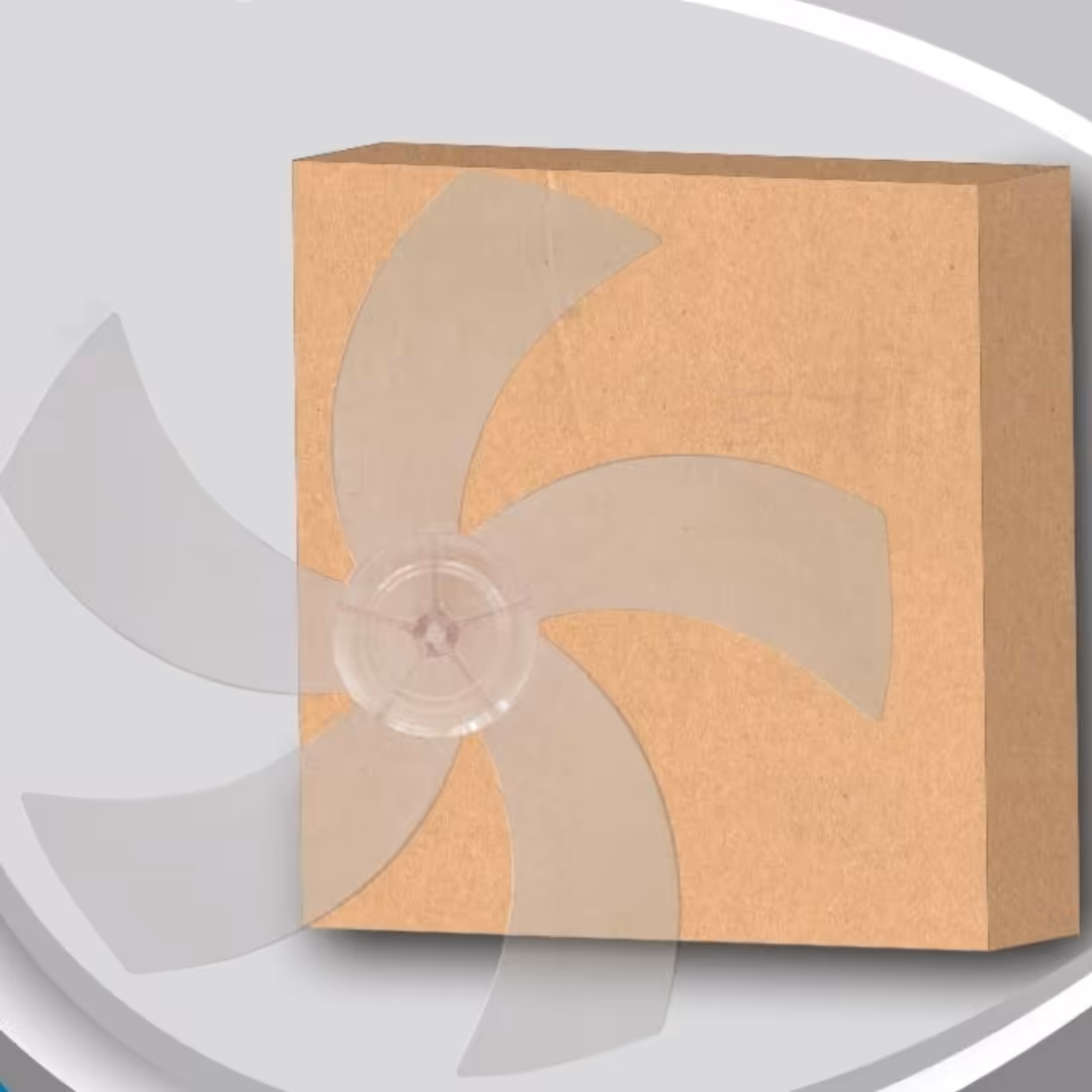 پروانه پنکه دومنا (پروانه 5 پر پنکه) شفاف