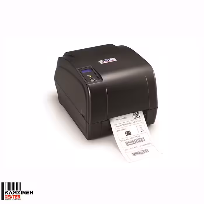 چاپگر لیبل  TSC TA-210 بارکدپرینتر رومیزی تی اس سی