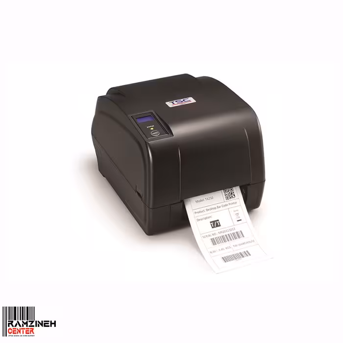 چاپگر لیبل  TSC TA-210 بارکدپرینتر رومیزی تی اس سی