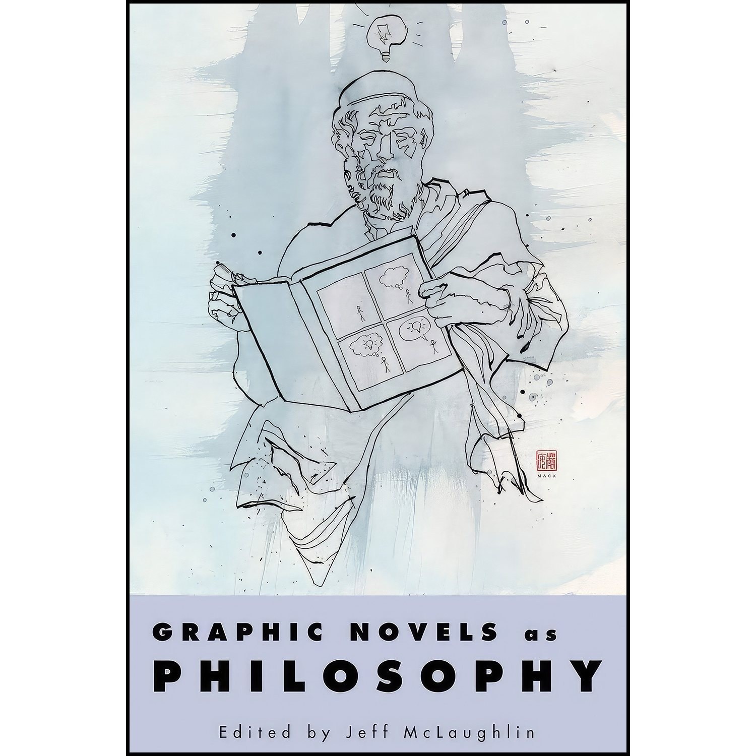 کتاب زبان اصلی Graphic Novels as Philosophy اثر Jeff McLaughlin