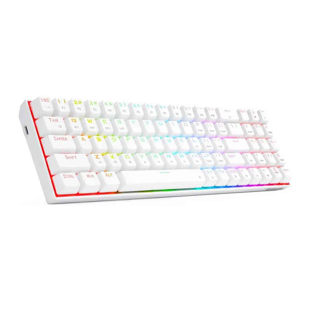 کیبورد مکانیکی گیمینگ ردراگون مدل Zed Pro K627P WNS