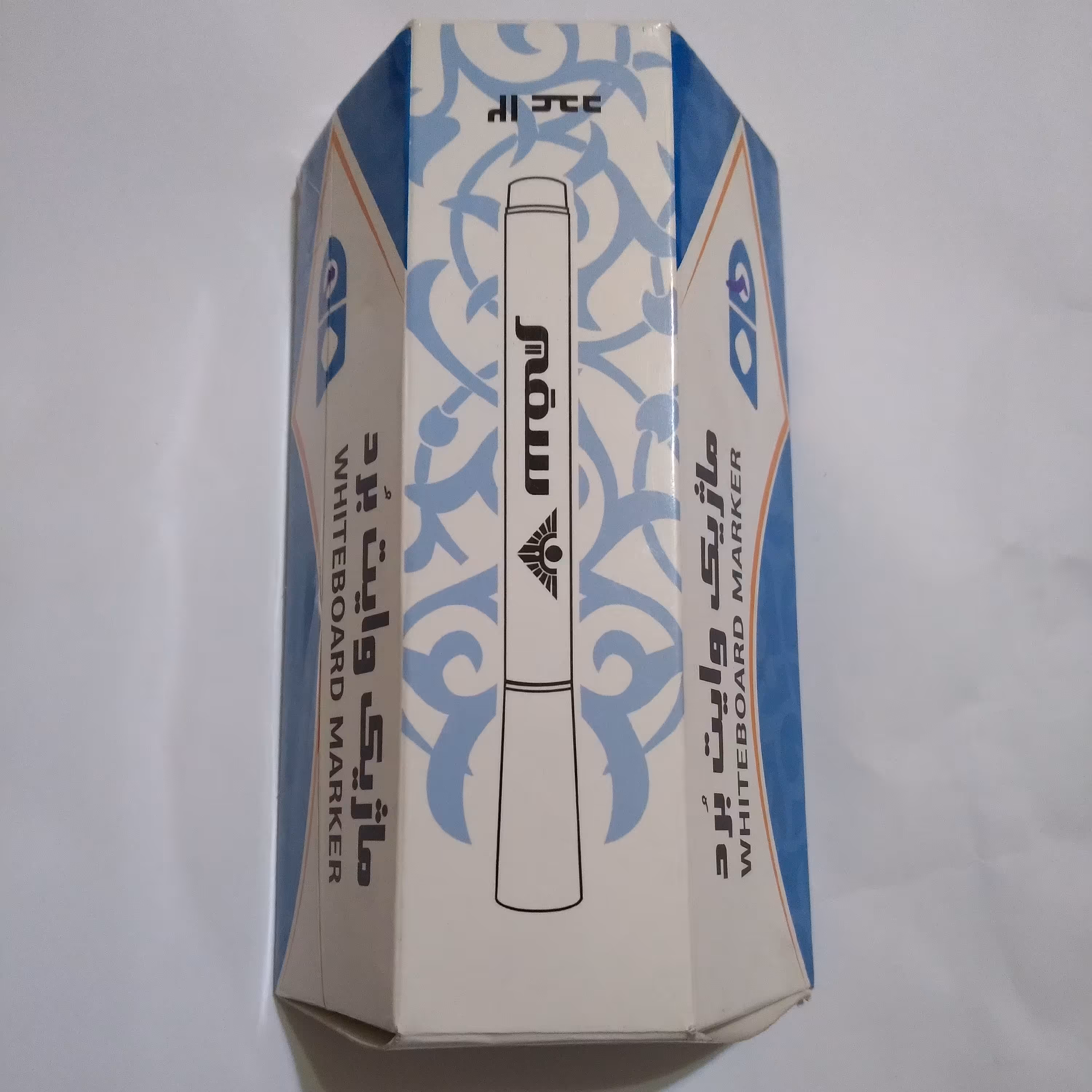 ماژیک وایت برد نوک گرد سفیر، بسته 12 تایی