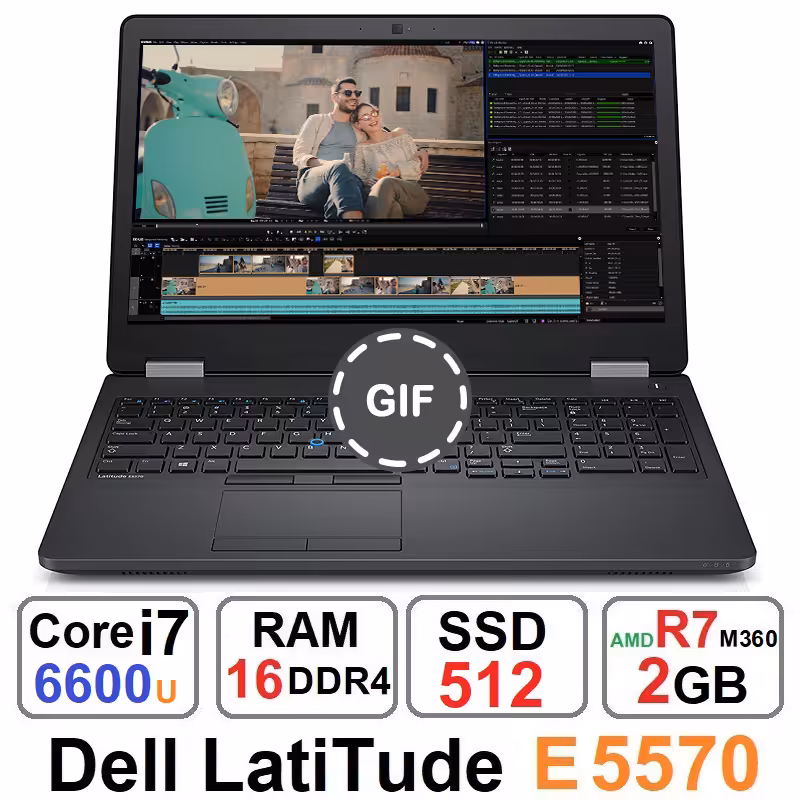 لپ تاپ Dell Latitude E5570 Core i7 گرافیک2GB