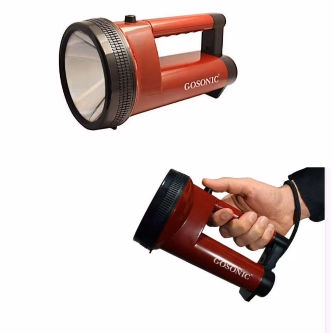 چراغ قوه یک عددی بدون باطری 