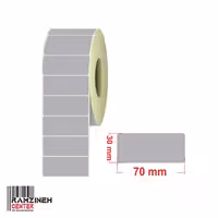 لیبل متال سایز 70*30 میلیمتر