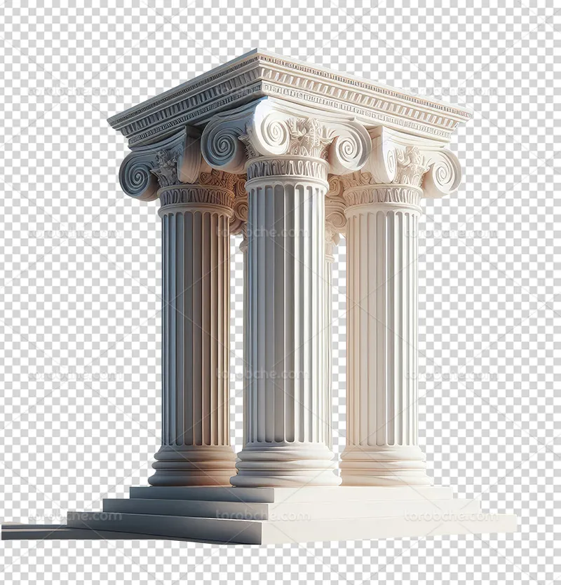 عکس PNG ستون قدیمی | گرافیک با طعم تربچه