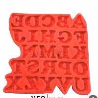 مولد حروف انگلیسی گلدار درشت  ارتفاع هر حرف 3ونیم سانت