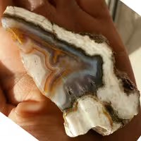 اسلایس سنگ راف عقیق سلیمانی رنگین کمانی 3بعدی محشر 100 در 100 طبیعی شاهکار خلقت