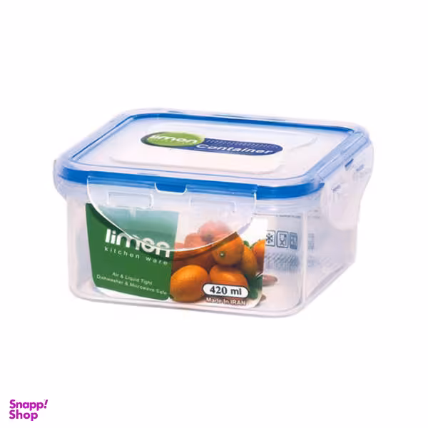 ظرف نگهدارنده لیمون مدل مربع