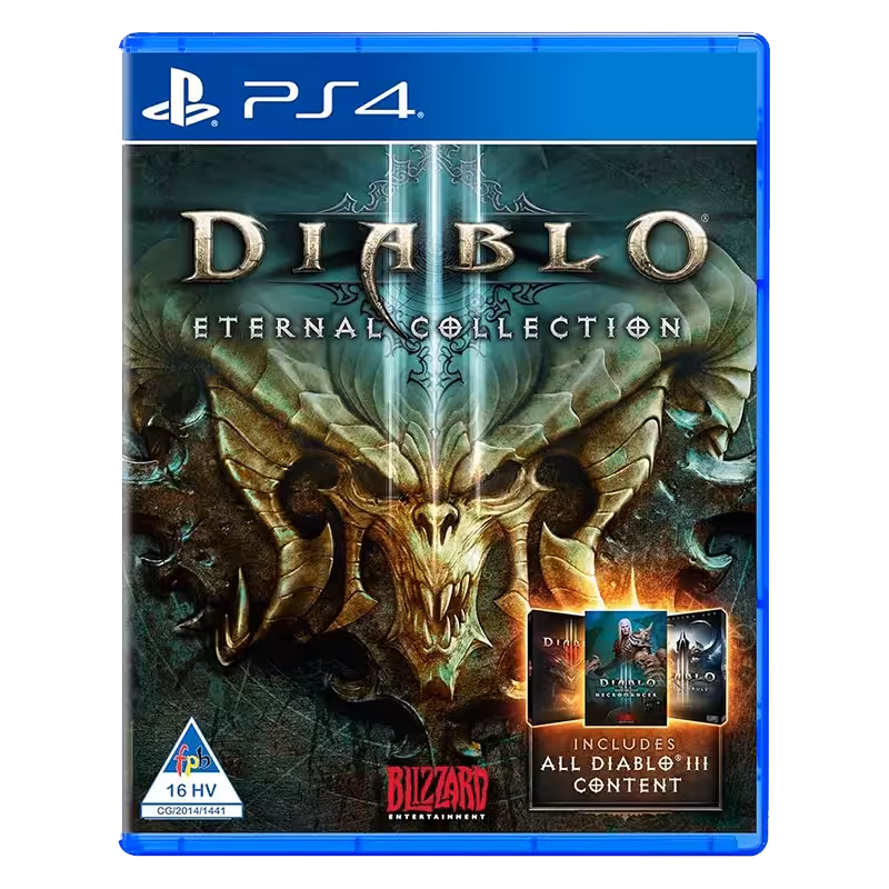 دیسک بازی Diablo 3 Eternal Collection برای PS4 پلمپ