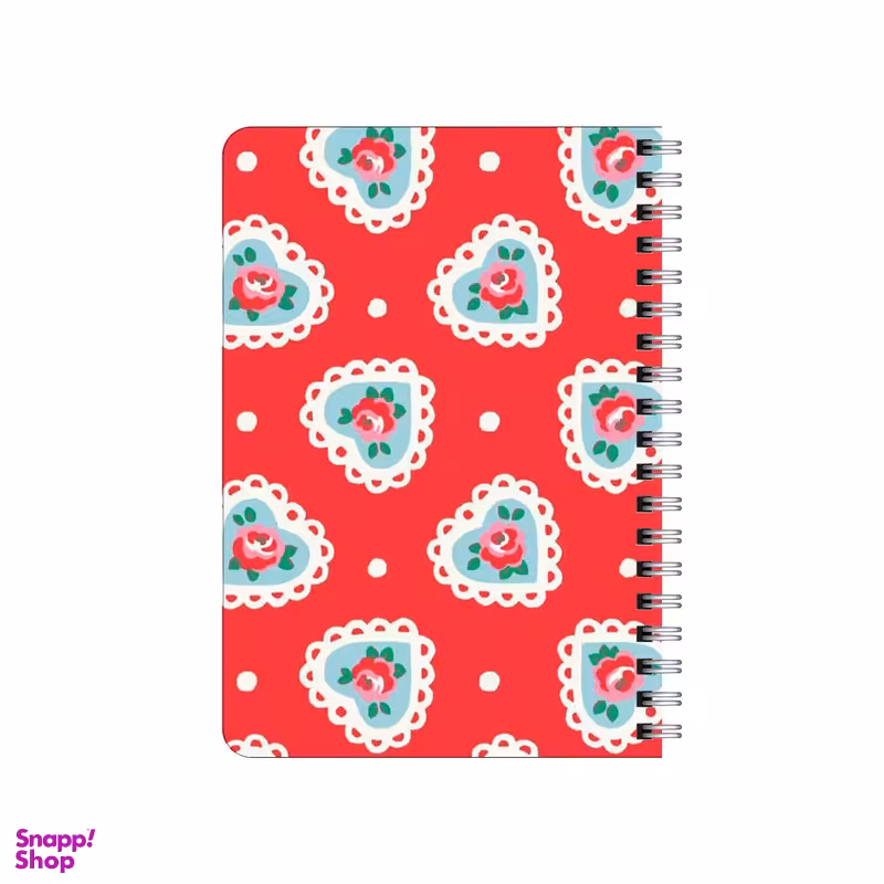 دفترچه یادداشت بامبیلیپ مدل پترن رز قلبی کد 7552539