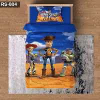 سرویس روتختی 1 نفره تنسل چاپی برندترک لند (Turk Land)  کد rs 804