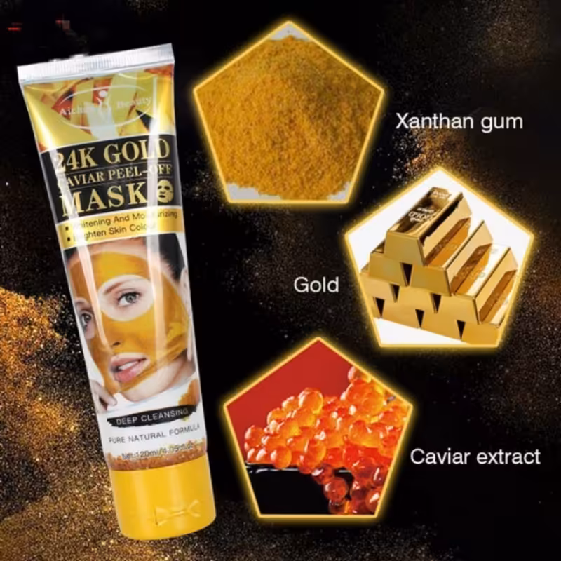 ماسک ضد چین و چروک خاویار طلایی آیچون بیوتی