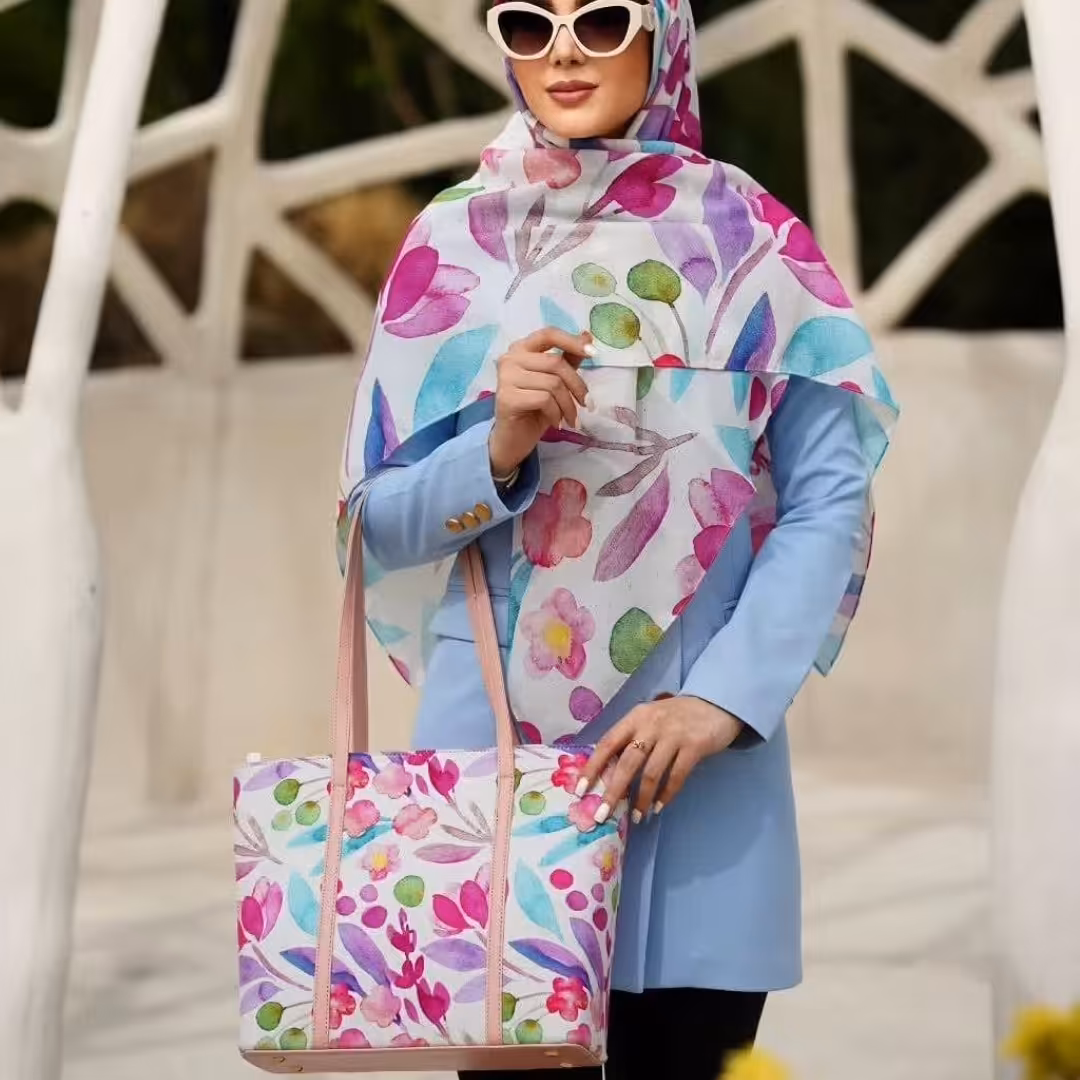 ست کیف و روسری مدل الهه