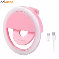 رینگ لایت مدل 4 اینچ سفید کد 528