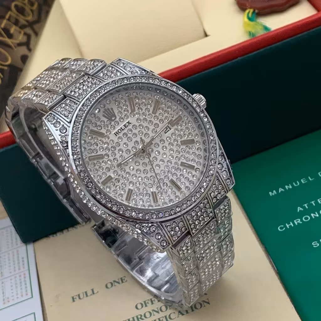 ساعت رولکس فول نگین 