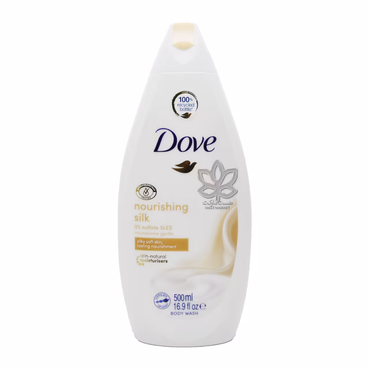 شامپو بدن نوریشینگ سیلک ( بدون سولفات ) 500 میل داو - dove