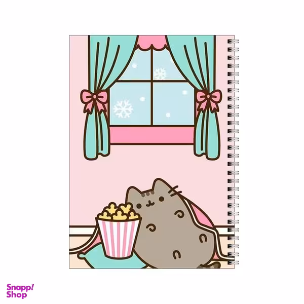 دفتر مشق 80 برگ بامبیلیپ طرح عصر جمعه گربه ای کد 0936286