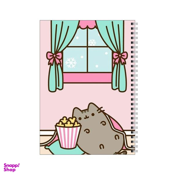 دفتر مشق 80 برگ بامبیلیپ طرح عصر جمعه گربه ای کد 0936286
