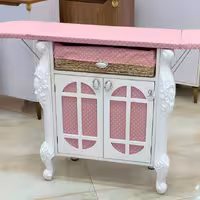  میز اتو سلطنتی جنس  ام دی اف در دو رنگ هزینه ارسال به عهده مشتری و پس کرایه