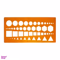 شابلون پارس رسام مدل اشکال هندسی