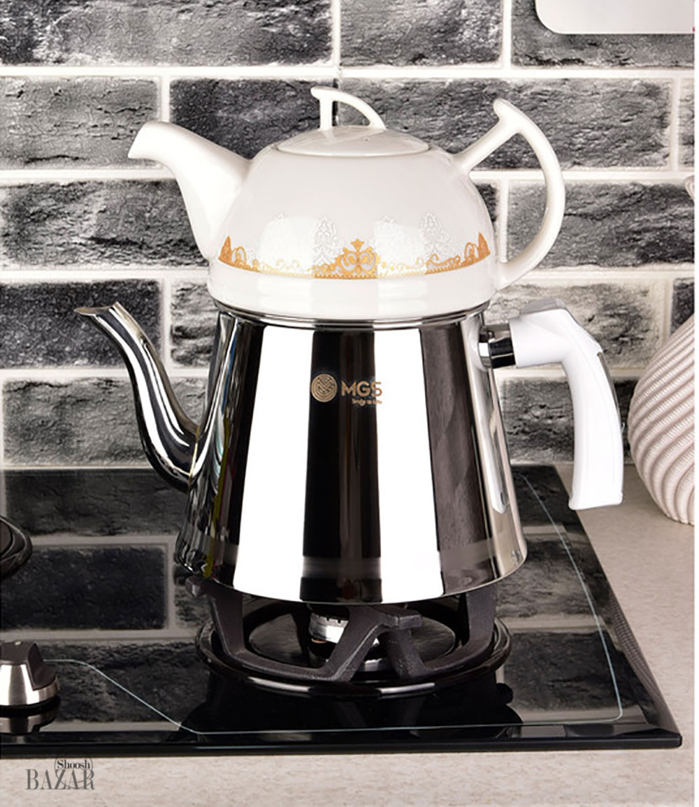 کتری و قوری 5 لیتر ام جی اس کد 81019