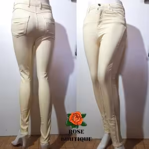 شلوار کتان کش دخترانه