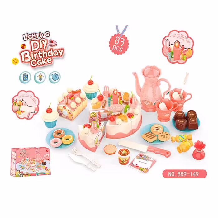 ست کیک تولد 83 تکه مدل 889149