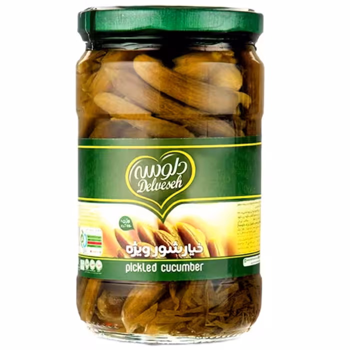 خیارشور ویژه دلوسه - 750 گرم