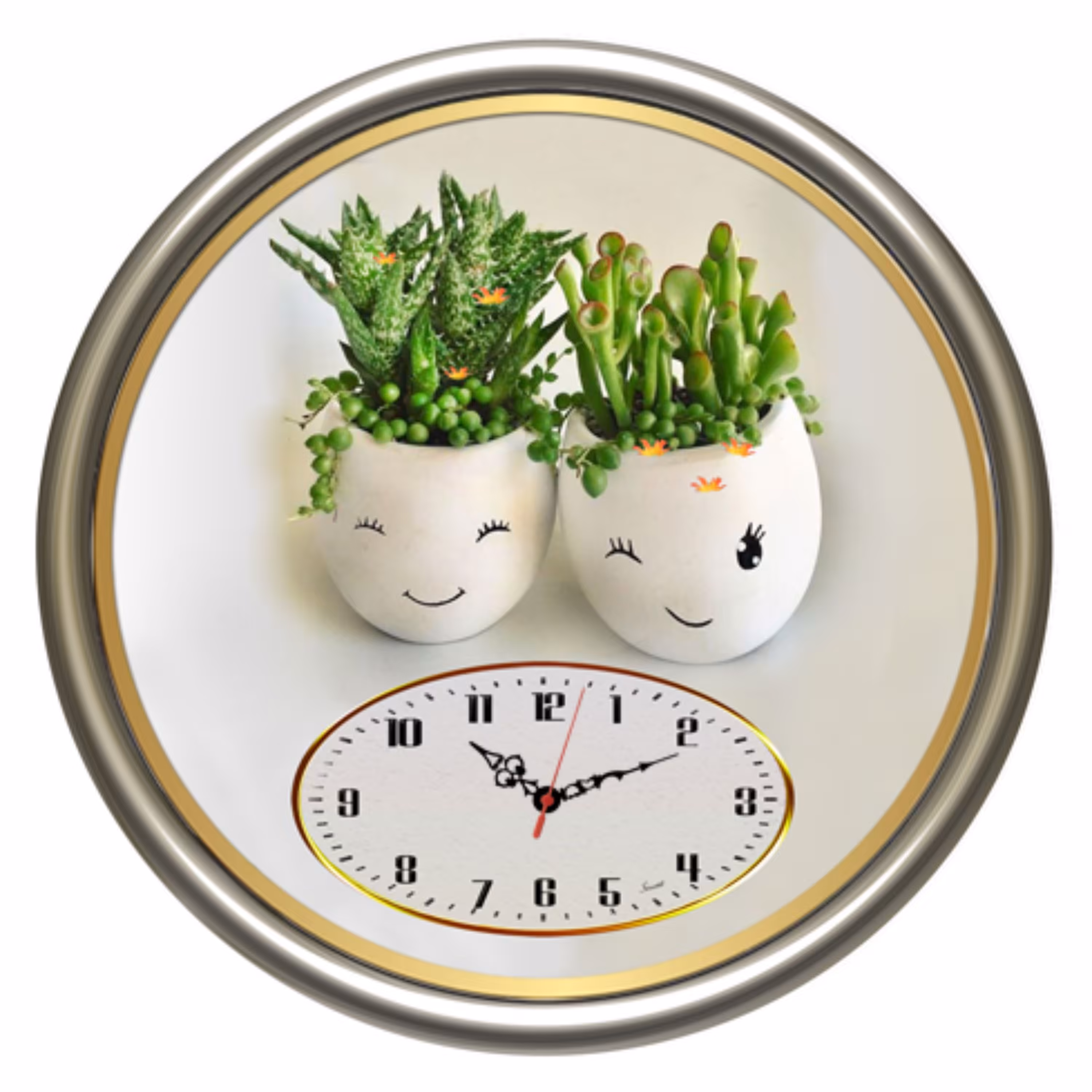 ساعت رومیزی طرح کاکتوس 92