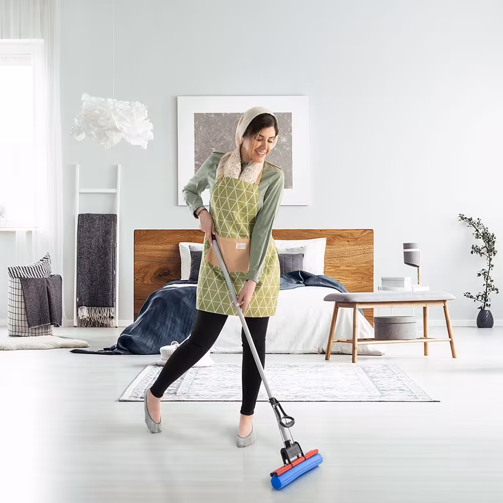 زمین شوی pva دسته بلند مهسان