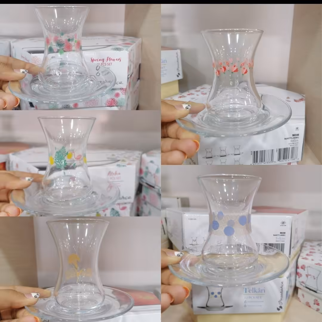 استکان کمر باریک پاشاباغچه 