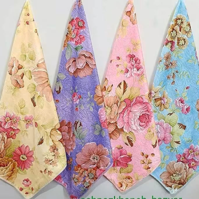 دستمال میکروفایبر نانو آبگیری پک 6 تایی40در40