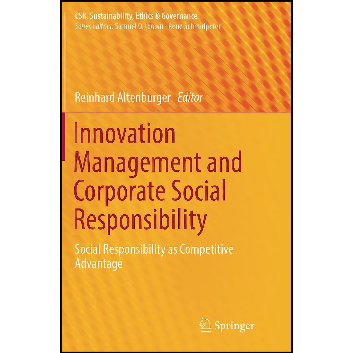 کتاب زبان اصلی Innovation Management and Corporate Social Responsibility