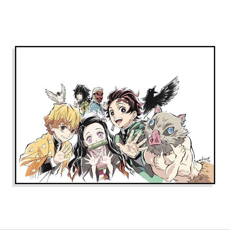 تابلو شاسی طرح انیمه شیطان کش مدل M0189