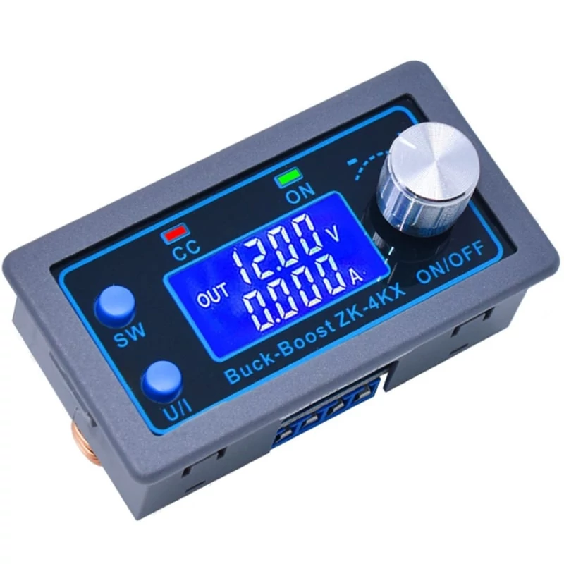 ماژول مبدل DC-DC کاهنده و افزاینده 30 ولت روپنلی با امکان کنترل ولتاژ و جریان خروجی مدل XK-4KX | amazonchi