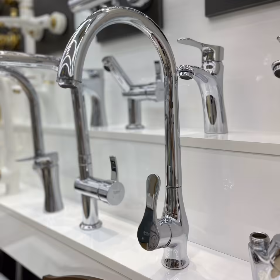 شیر ظرفشویی راسان مدل صدف کروم 