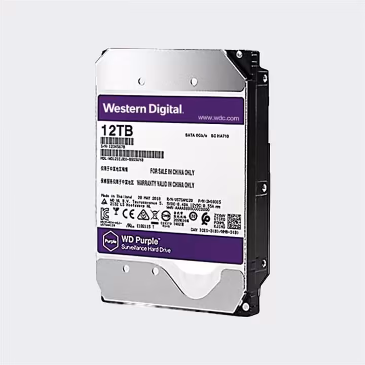 هارد دیسک اینترنال استوک Western Digital WD121EJRX Purple 12TB