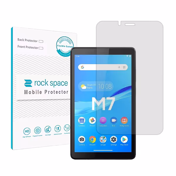گلس تبلت لنوو Tab M7 (2nd Gen) مدل نانو هیدروژل شفاف برند راک اسپیس کد L