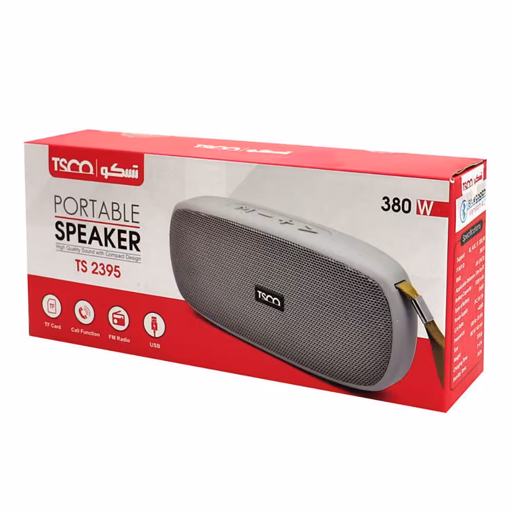 اسپیکر بلوتوثی برند تسکو مدل tsco TS 2395