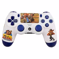 دسته بازی بی سیم سونی Dualshock 4 High Copy درجه یک طرح Crash Team Racing مناسب برای PS4
