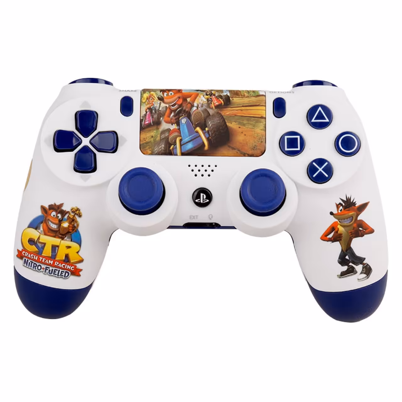 دسته بازی بی سیم سونی Dualshock 4 High Copy درجه یک طرح Crash Team Racing مناسب برای PS4